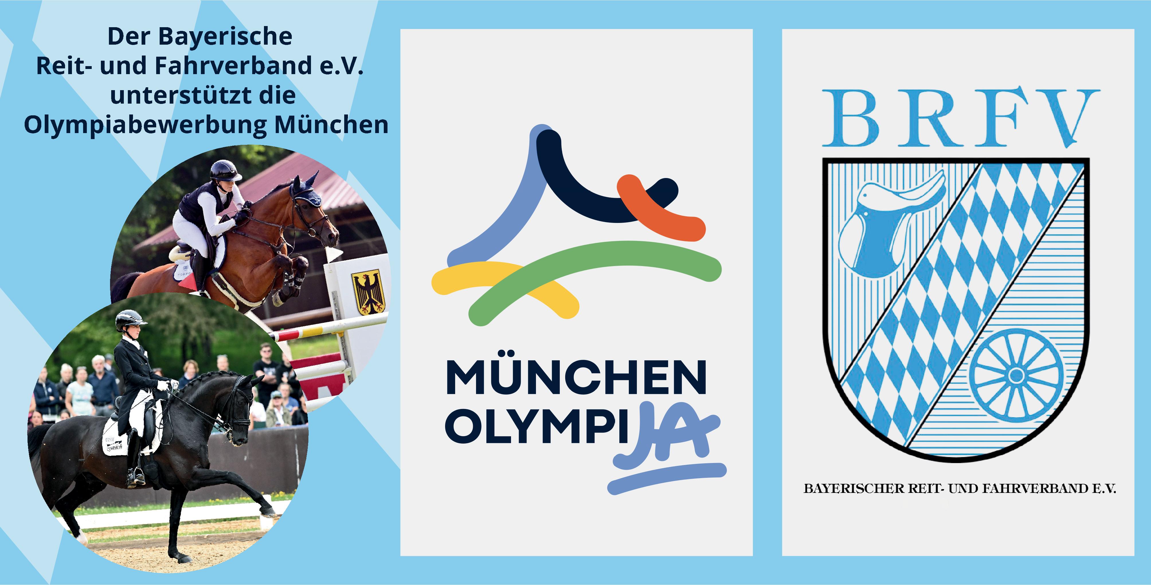 BRFV Bauzaunbanner Unterstütung Olympia BRFV