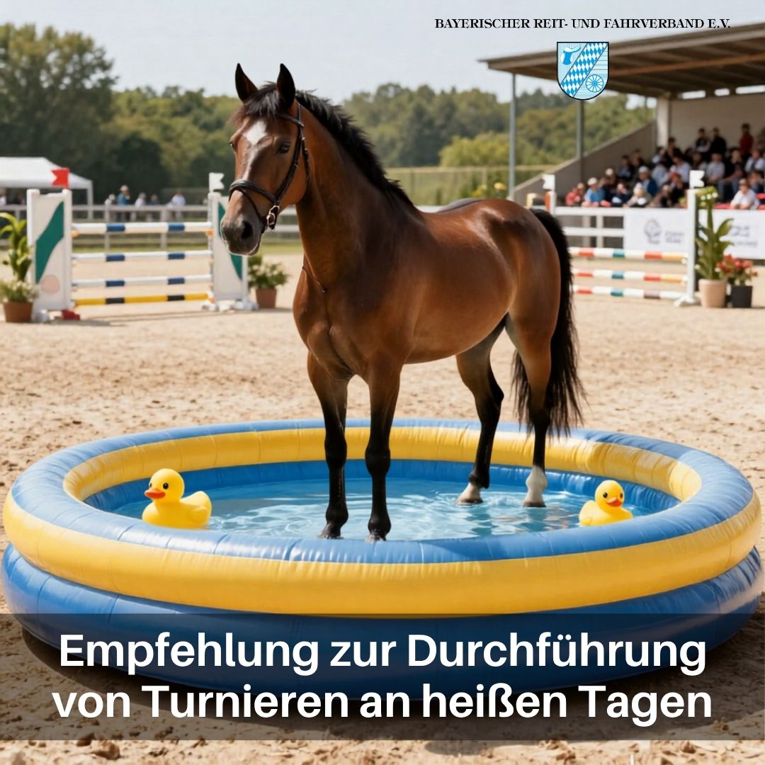 Empfehlung zur Durchführung von Turnieren an heißen Tagen